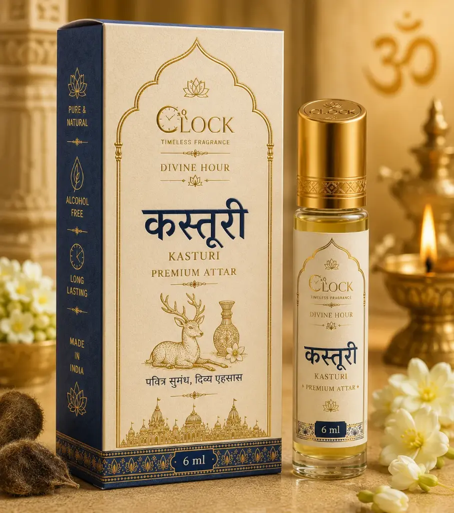 Divine Hour Attar Kasturi 6ml